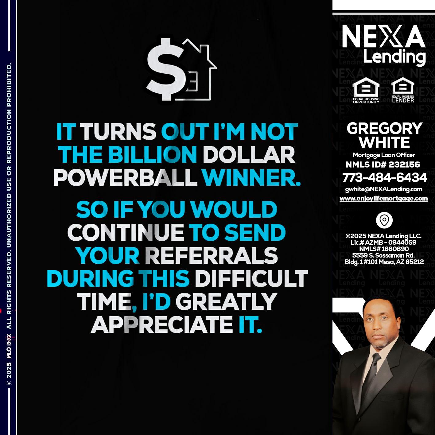 IT TURNS - Gregory White -Mortgage Loan Officer