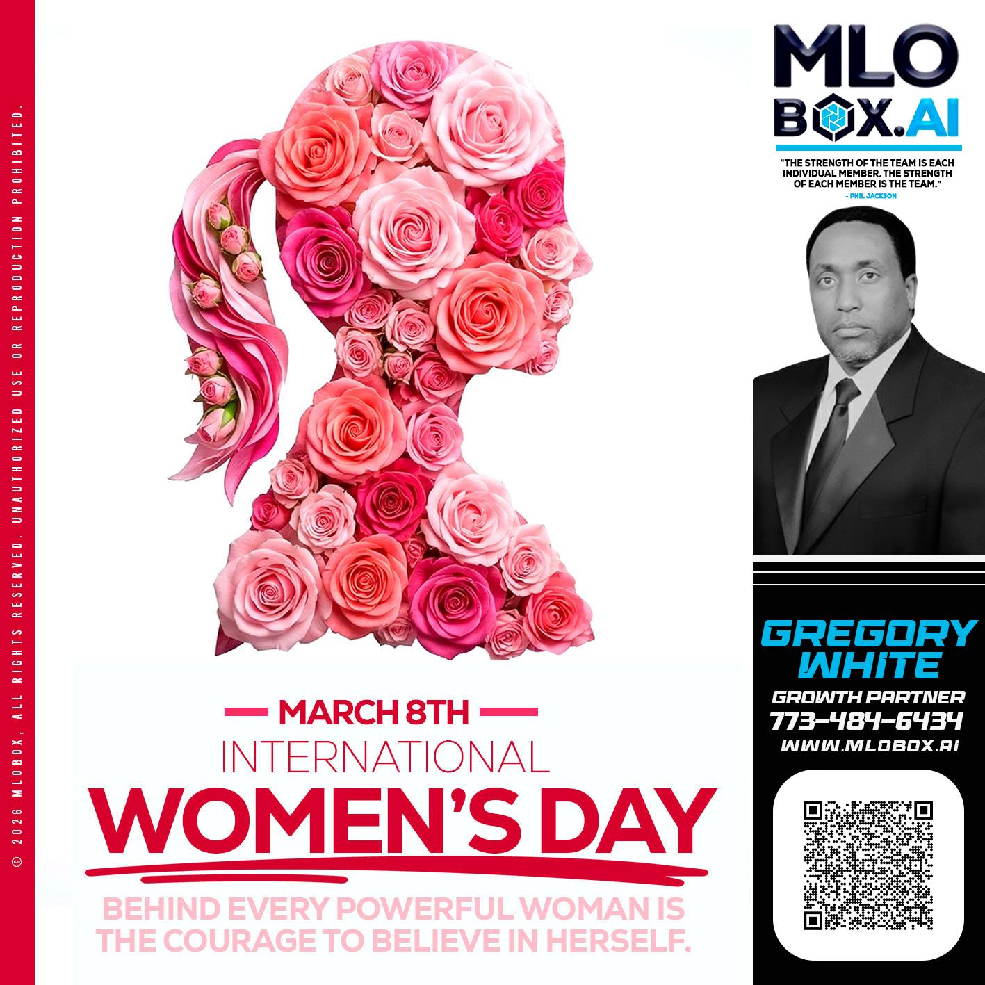 MARCH 8TH - Gregory White -Mortgage Loan Officer